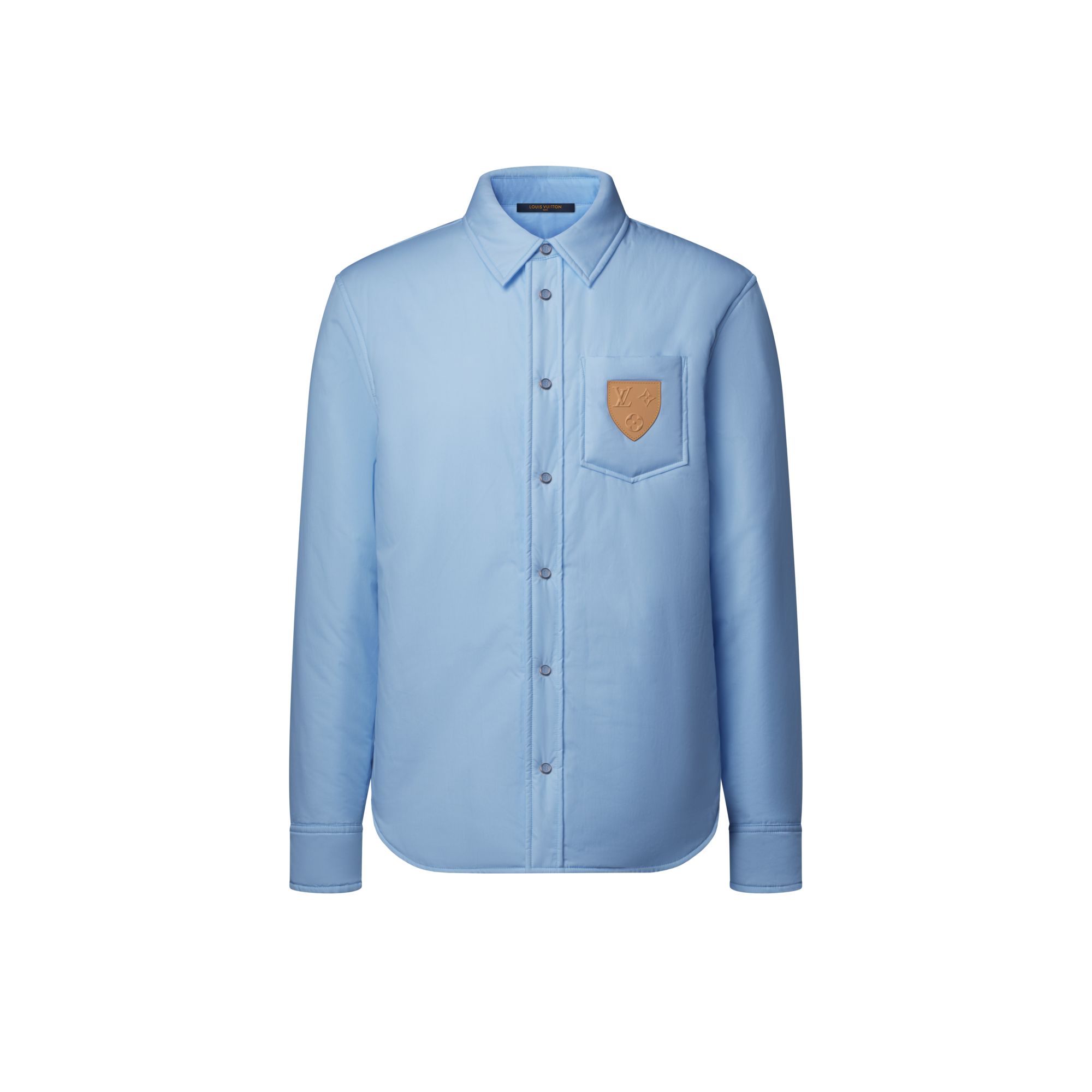 リバーシブル パデッド ロングスリーブオーバーシャツ ｜ルイ